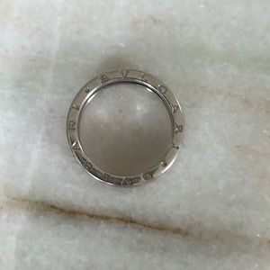 Bulgari Men’s B.Zero1 ring in White Gold